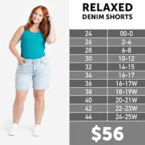 Relaxed Denim Shorts  size 32 -34-38 available - Picture 3 of 3